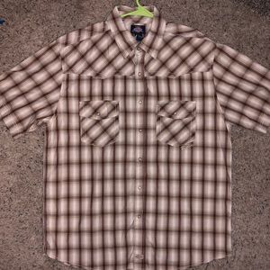 Dickies Pearl Snap Button Down